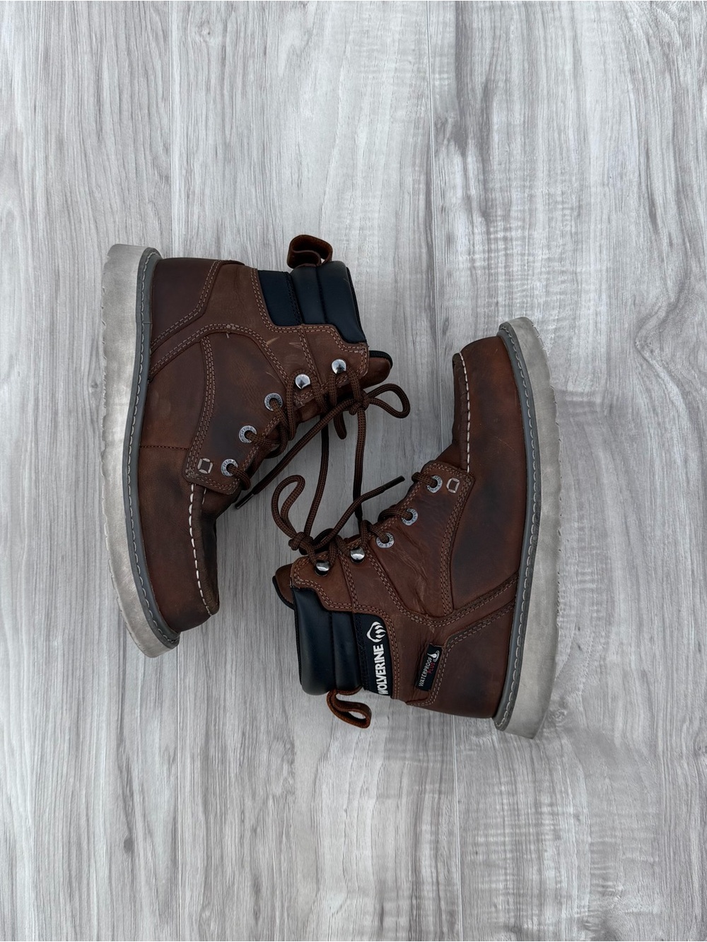 Wolverine Men's Trade Wedge 6" Moc-Toe Work Boots